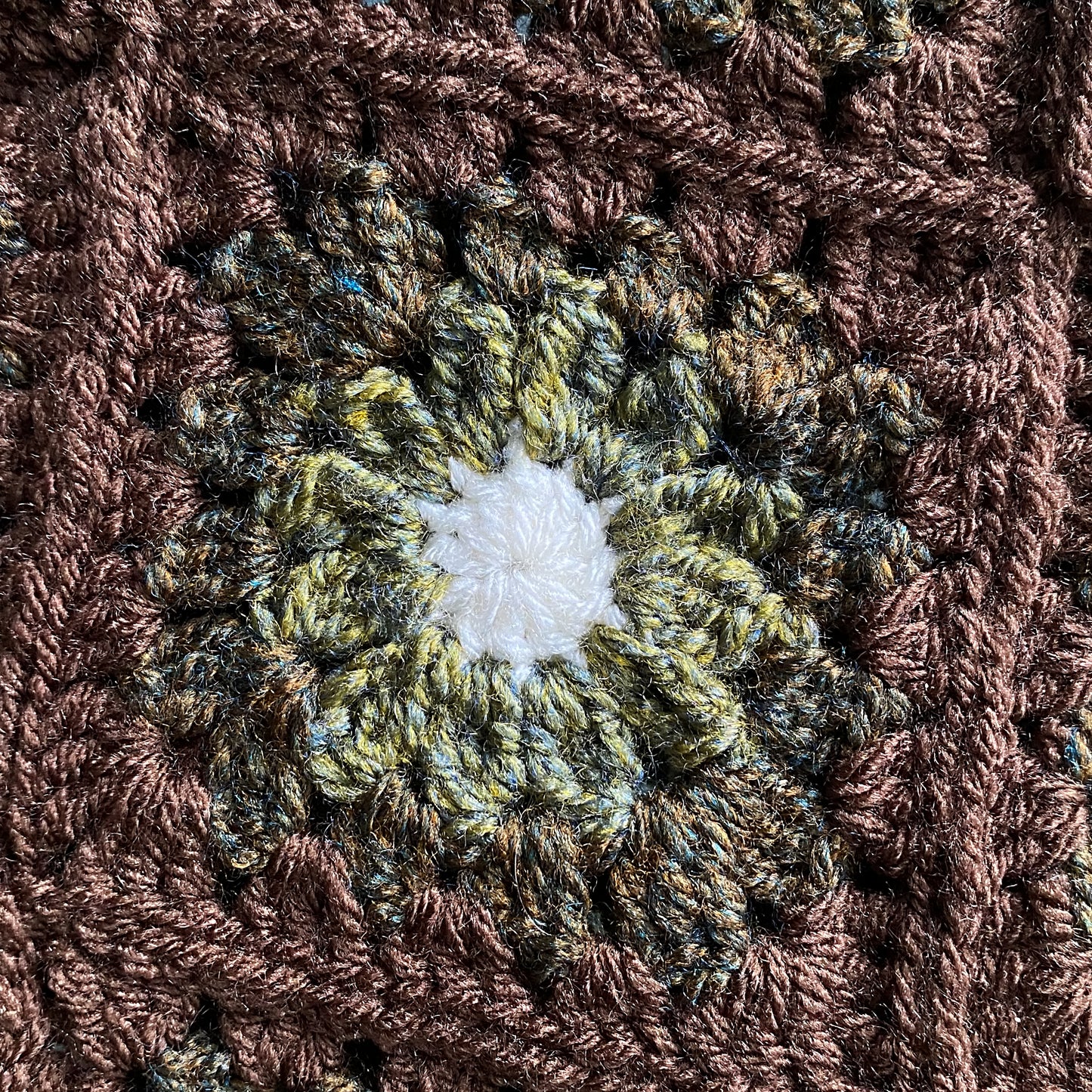 Granny square tote bag